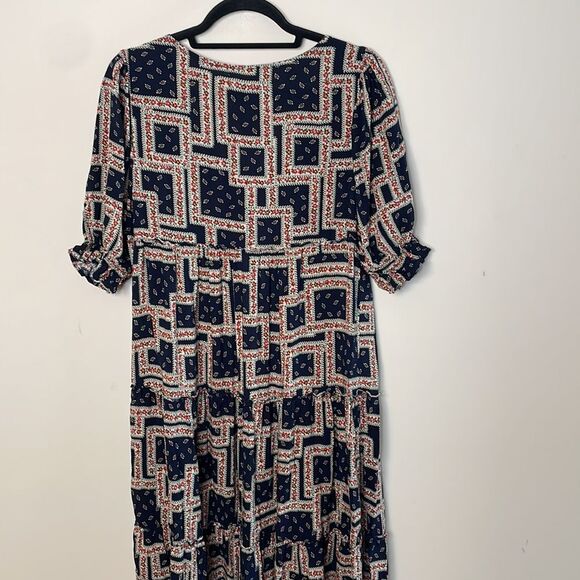 Natural Life Collette Tiered Maxi Dress XS - Picture 10 of 10